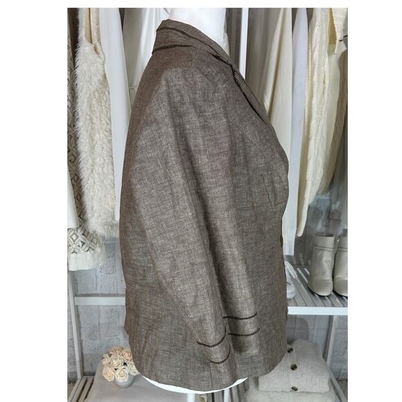 Talbots Women's Size 22W Light Blue Floral Skirt #0240 - Picture 3 of 15